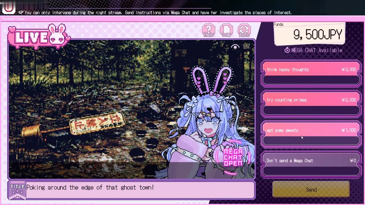 Red Chat Ritual Stream 3 second Mega Chat with happy thoughts at 3000 yen primes at 2000 and sweets at 1000
